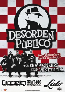 Desorden Público au Lido à Berlin le 13/08/2009