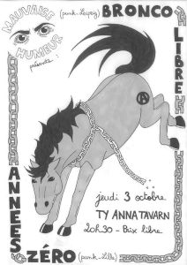 Bronco Libre + Année Zéro au Ty Ana à Rennes le 03 Octobre 2019